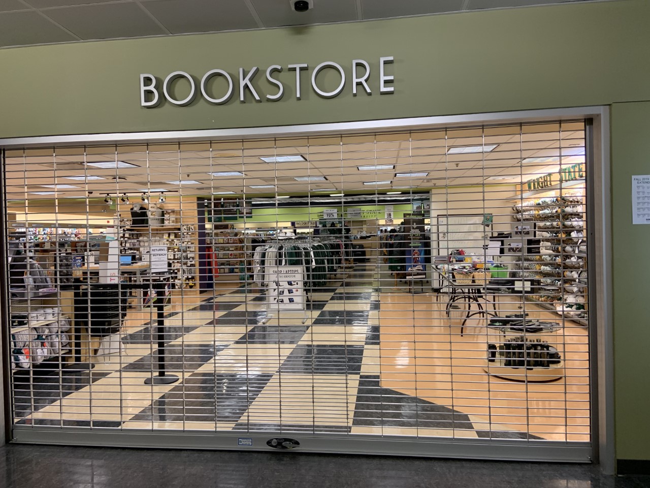Wright State University Bookstore | Photo by Natalie Cunningham | The Wright State Guardian