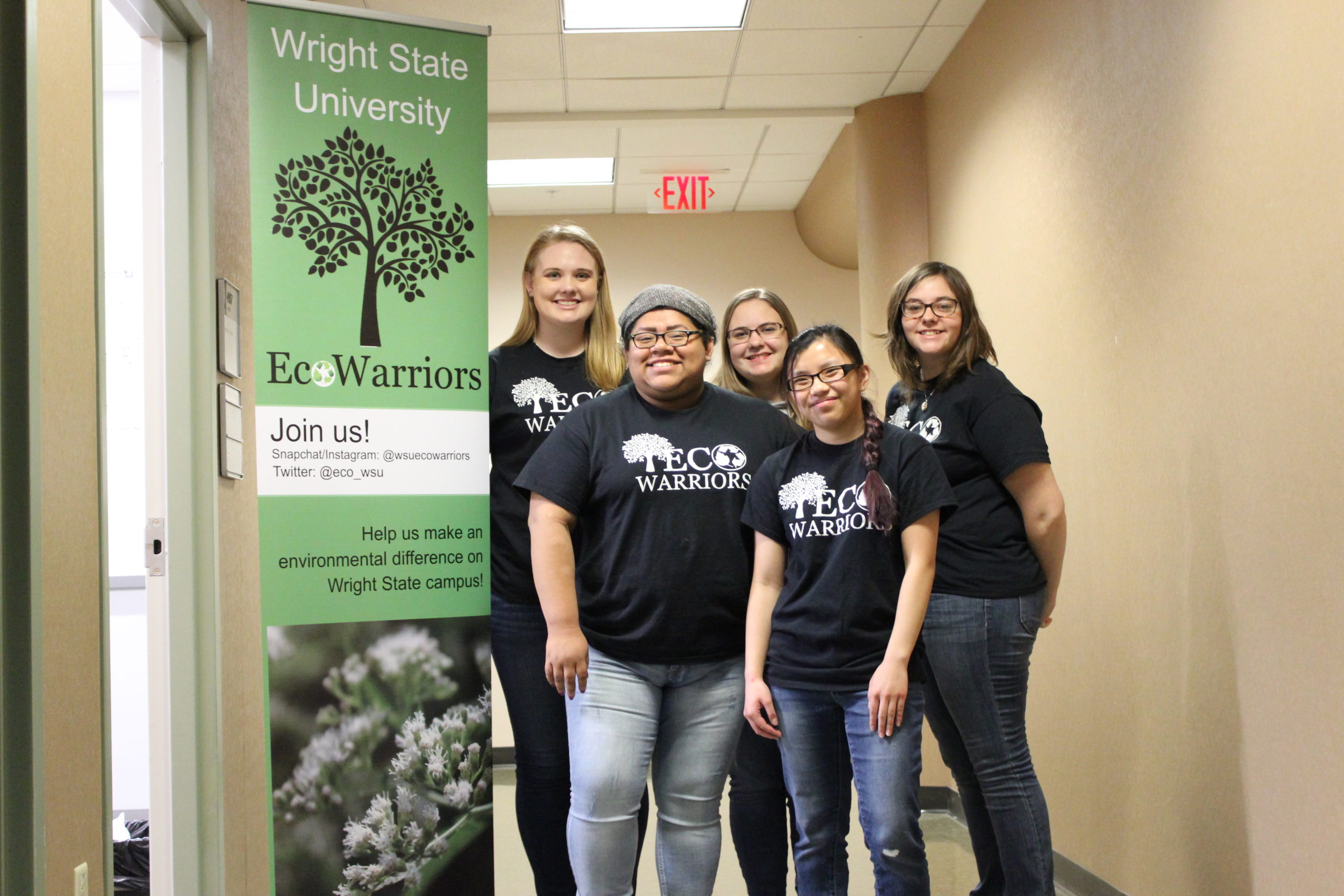 Eco Warriors | Photo by Daniel Delgado | The Wright State Guardian