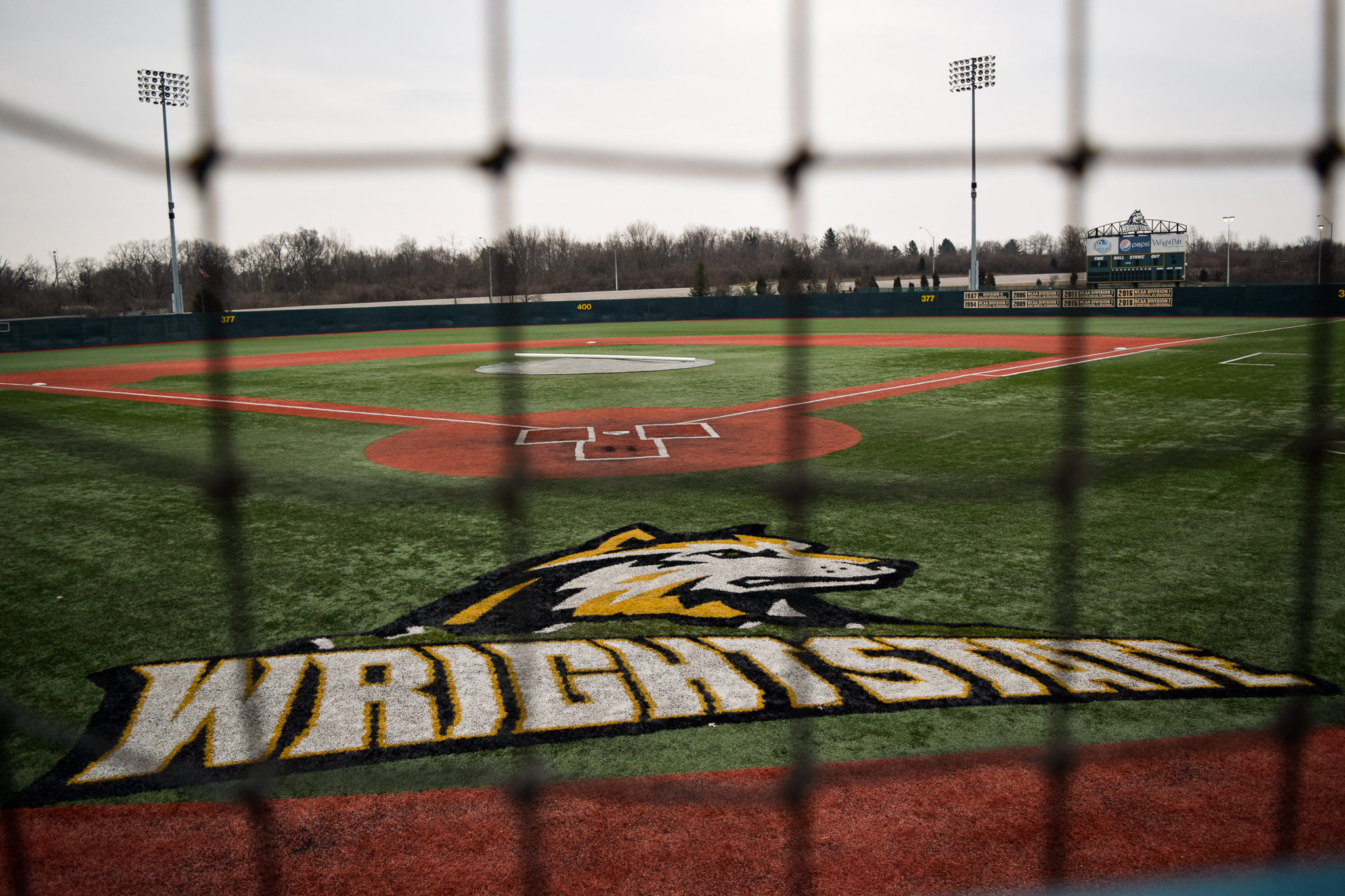 Wright State Baseball Field | Photo by Jessica Fugett | The Wright State Guardian