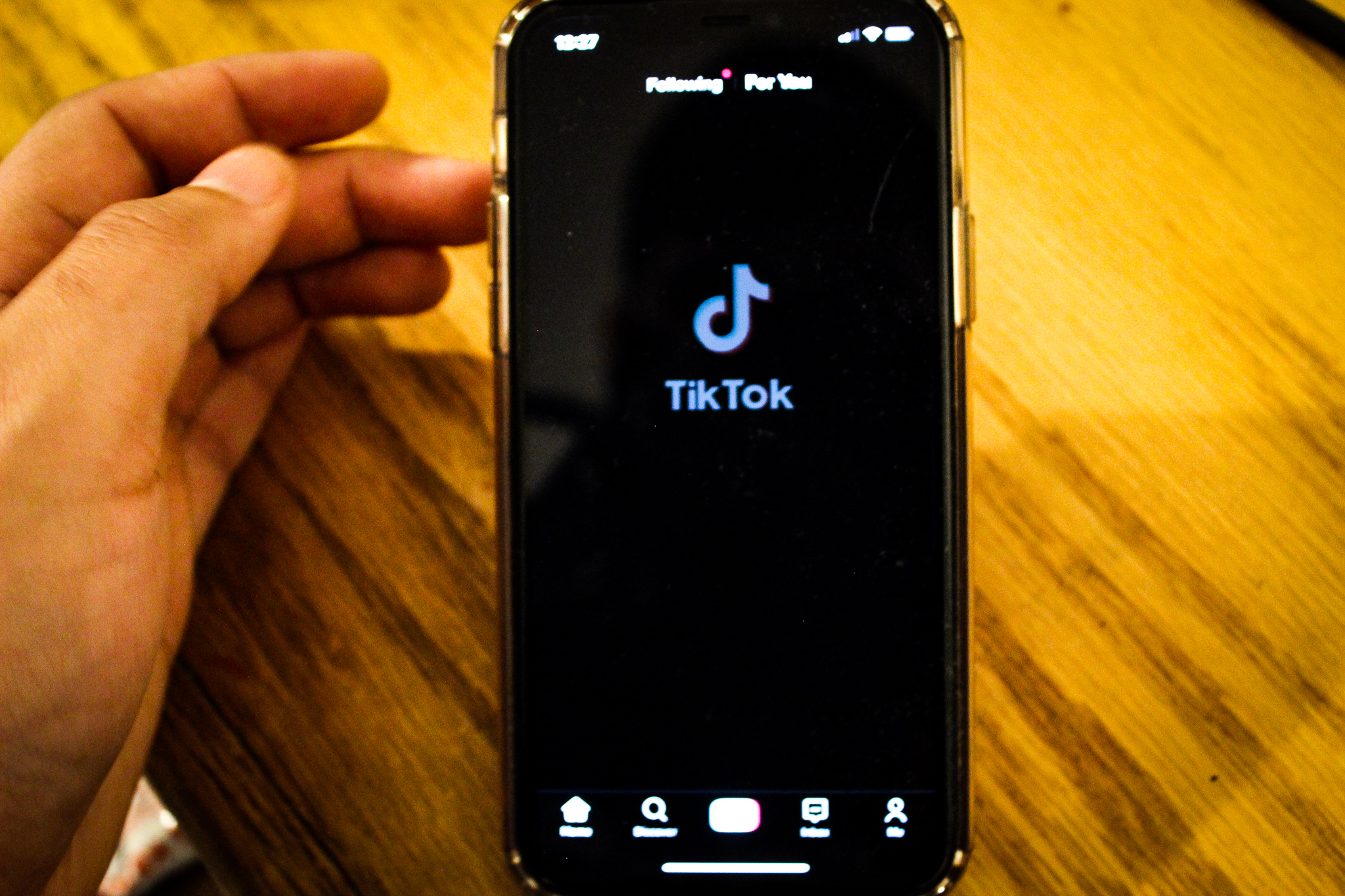 TikTok App | Photo by Daniel Delgado | The Wright State Guardian