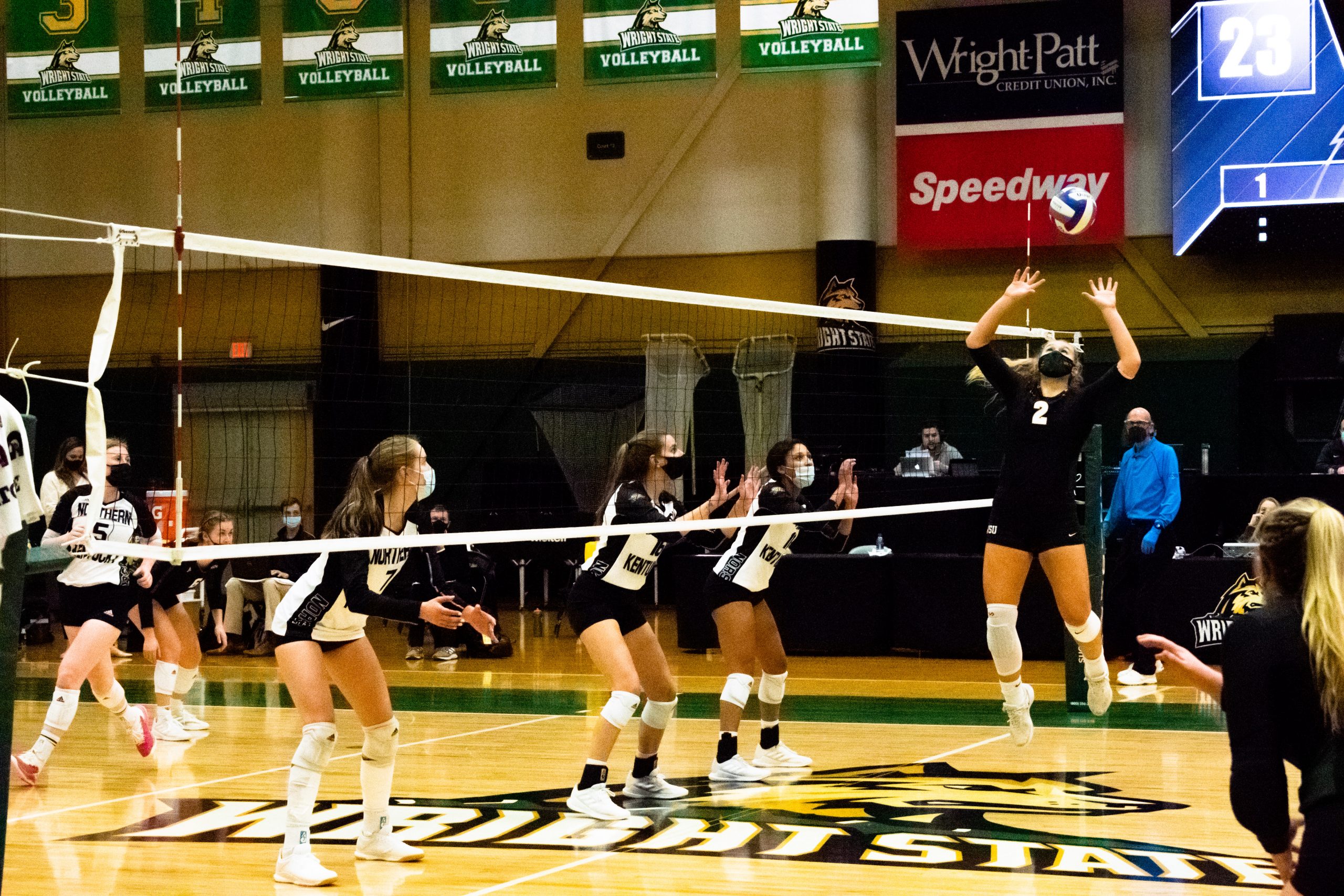 Volleyball | Photo by Diana Jaber | The Wright State Guardian